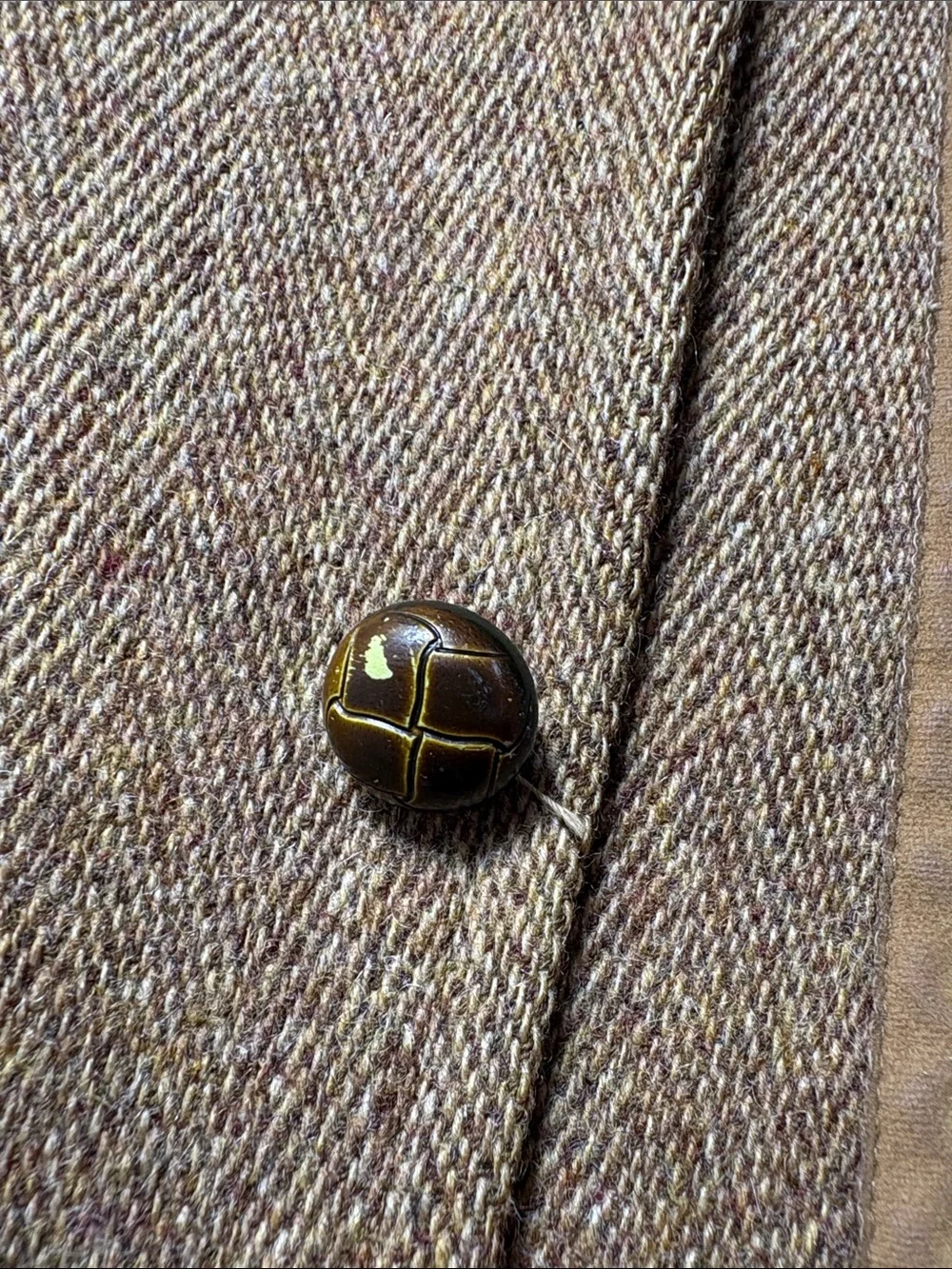 Vintage Wool Tweed Sport Coat